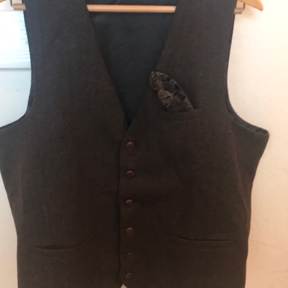 Voboom tweed vest